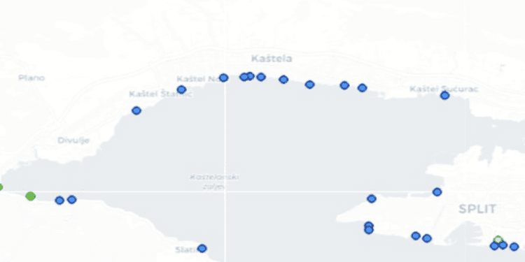 U Kaštelima more na plažama izvrsne kakvoće u kolovozu