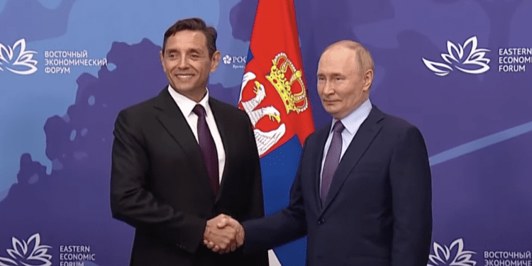 SRBIJANSKI POTPREDSJEDNIK SASTAO SE PUTINOM U RUSIJI “Srbija “nikada neće postati članica NATO-a, nikada neće uvesti sankcije Ruskoj Federaciji,” obećao je Vulin