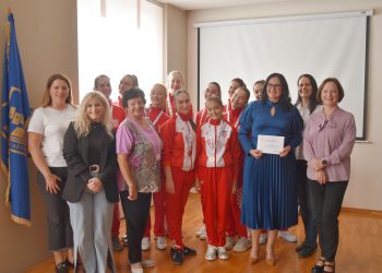 Upriličen prijem za Kaštelanske mažoretkinje povodom njihovog uspjeha na Europskom prvenstvu s kojeg su donijele tri odličja