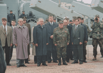 Tuđman posjetio Dubrovnik nakon što su hrvatske snage oslobodile jug zemlje