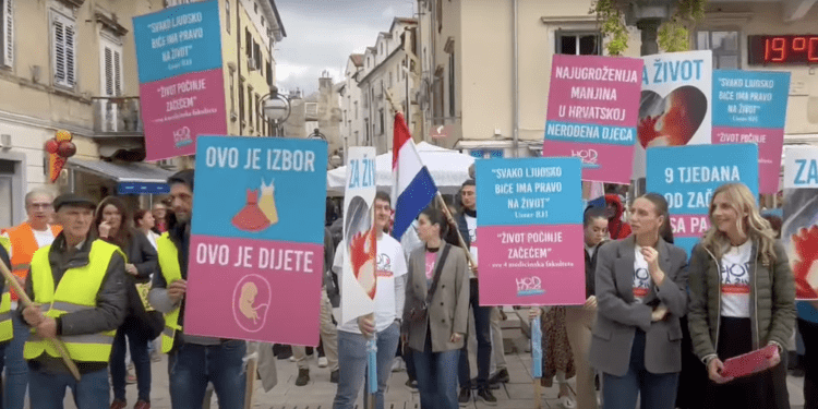 Zaklada Ordo Iuris kazneno prijavila organizatore i sudionike prosvjeda protiv Hoda za život u Rijeci