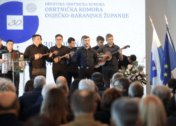 Uz pozitivne trendove razvoja Obrtnička komora Osječko-baranjske županije svečano obilježila 30 godina postojanja