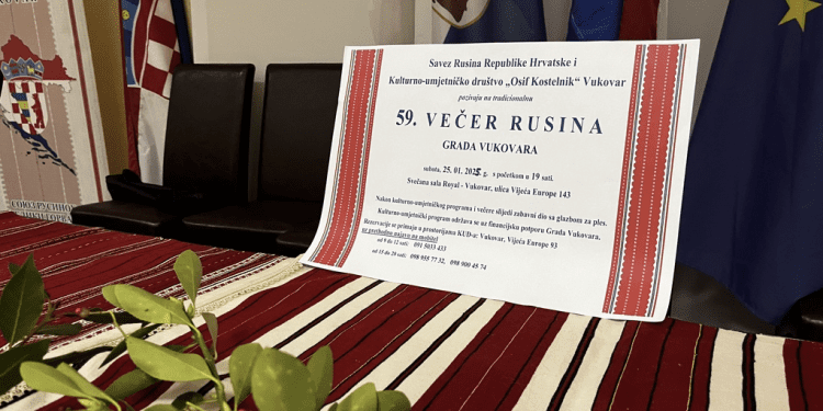 Vukovarski gradonačelnik Ivan Penava otvorio 59. Večer Rusija grada Vukovara