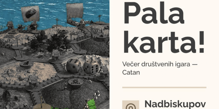 GKK u Noći muzeja organizira Večer igranja igre Catan i igraonicu Zaboravljene kaštelanske dječje igre