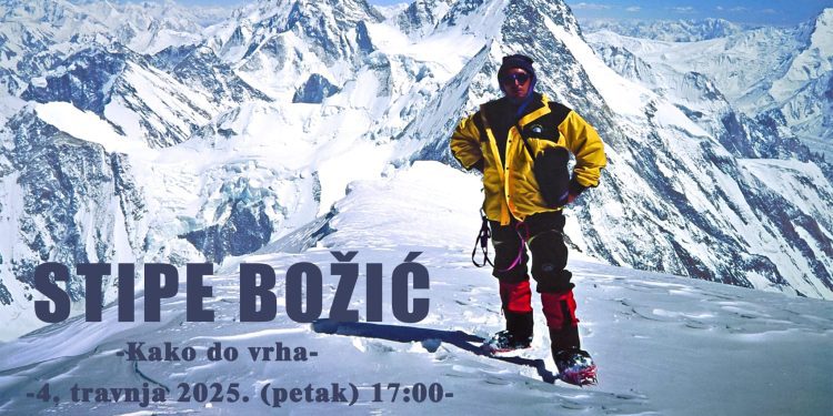 Kako do vrha? Stipe Božić u Kulturnom centru Kaštel Lukšić