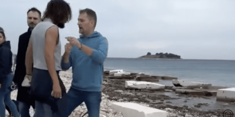 (VIDEO) Kamen i politika: Bivši slovački premijer u sukobu s lokalnim stanovnikom u Rogoznici