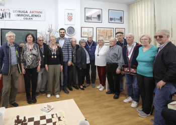 Uskrsni turnir osječkih umirovljenika: Aktivnost i druženje za kvalitetniji život starijih sugrađana