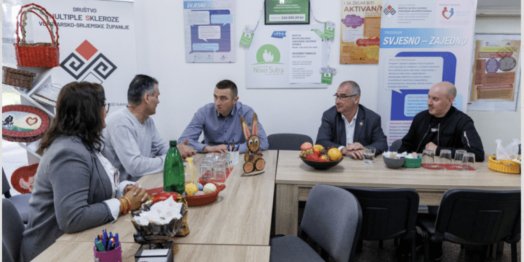 Gradonačelnik Penava podržao rad Društva multiple skleroze: Novi koraci za bolje uvjete u Vukovaru