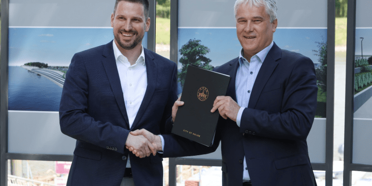 U Osijeku potpisan sporazum o produžetku promenade uz Dravu. Kreće nova investicija vrijedna 8,75 milijuna eura