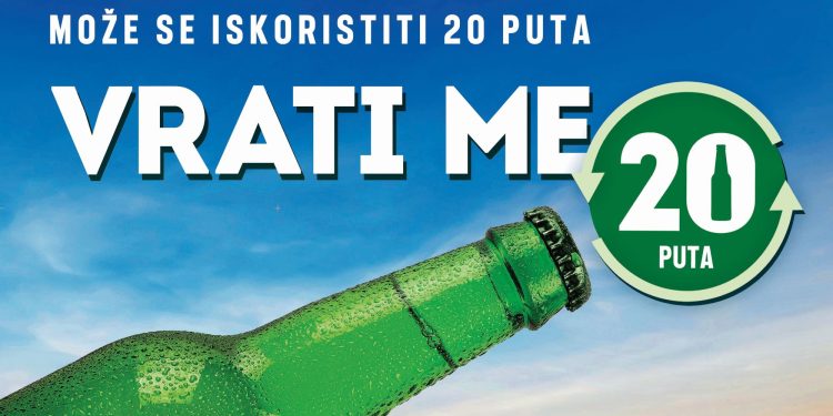 JEDNA BOCA, DVADESET PRILIKA Kampanja ‘Vrati me’ promiče održivost kroz povratnu pivsku ambalažu