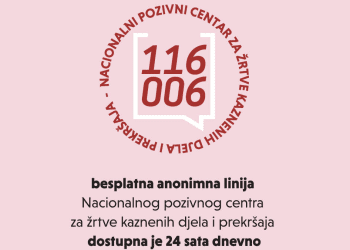 12 godina rada Nacionalnog pozivnog centra za žrtve kaznenih djela i prekršaja – 116 006 linija- uz 20.200 poziva