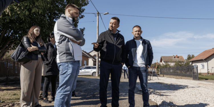 Vukovar ulaže u sigurniju prometnu budućnost: Pavliček obišao radove rekonstrukcije Lipovačkog puta