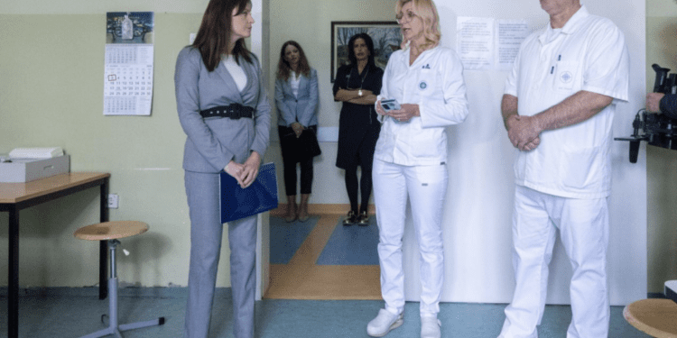 Županica Tramišak u posjetu Klinici za očne bolesti: “Rješavamo prostor, ali i gradimo budućnost zdravstva”