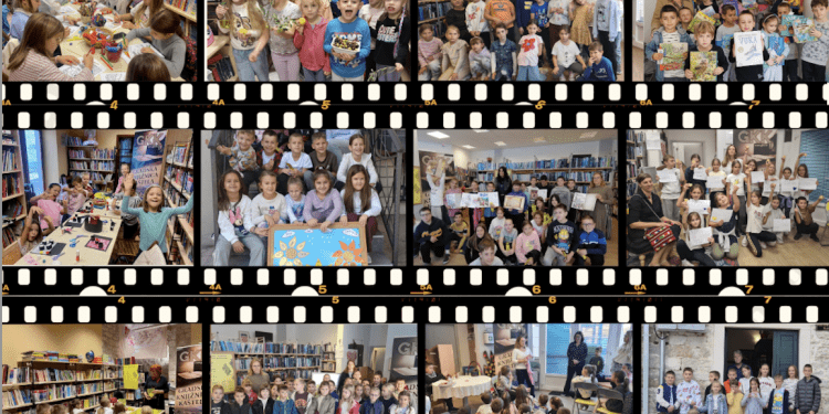 Gradska knjižnica Kaštela oborila rekorde: više od 2500 djece i odraslih sudjelovalo u prvoj polovini Mjeseca hrvatske knjige