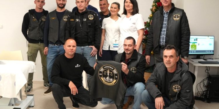 Humanost na djelu: Dugopoljski bikeri donirali KBC-u Split robotski uređaj za rehabilitaciju