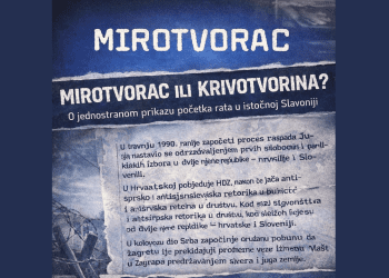 Mirotvorac ili krivotvorina? O jednostranom prikazu početka rata u istočnoj Slavoniji