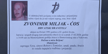 Vukovar pamti, domoljubna Hrvatska se klanja: Posmrtni ostaci Zvonimira Miljka – Ćosa konačno nalaze mir