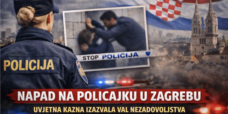 Napad na policajku u Zagrebu: Uvjetna kazna izazvala val nezadovoljstva