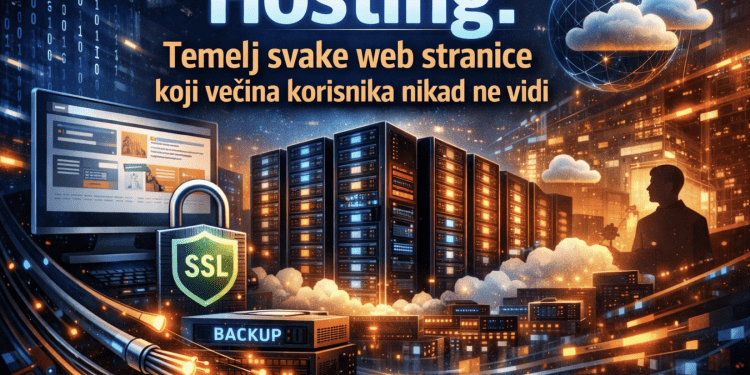 Hosting: temelj svake web stranice koji većina korisnika nikad ne vidi