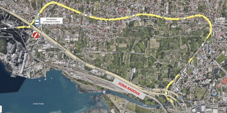 Radovi zatvaraju ključnu prometnicu u Solinu: Izmjene na autobusnim linijama 2A, 37 i 38