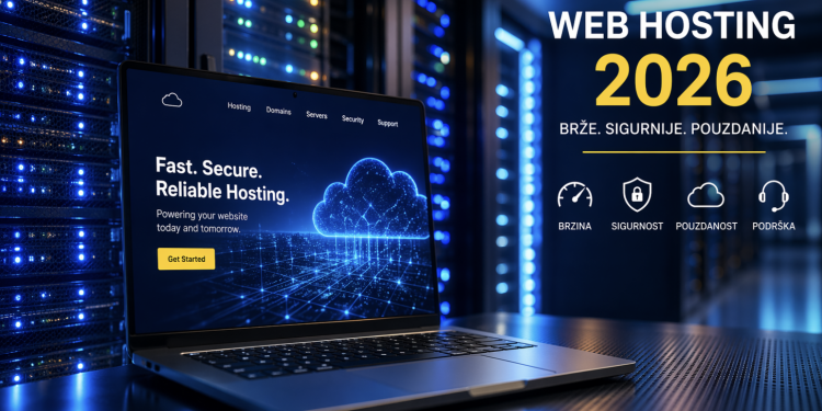 Kako odabrati web hosting u 2026.? 7 ključnih stvari koje odlučuju hoće li vaša stranica uspjeti ili propasti