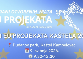 Kaštela otvaraju vrata EU projekata: Dođite vidjeti kako europski novac mijenja vaš grad