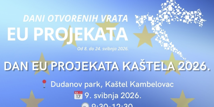 Kaštela otvaraju vrata EU projekata: Dođite vidjeti kako europski novac mijenja vaš grad