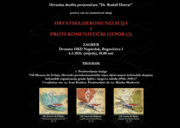 NAJAVA Hrvatska dekomunizacija i protukomunistički otpor: Znanstveni skup u Zagrebu donosi predstavljanje knjige i nova istraživanja jasenovačkih mitova