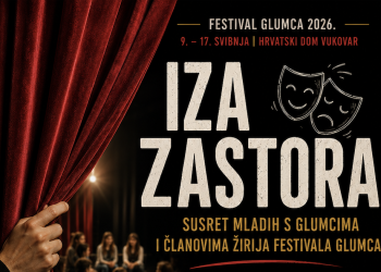 Festival glumca u Vukovaru donosi poseban program za mlade: Susret učenika i profesionalnih glumaca