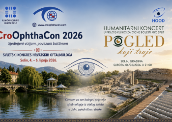 Solin domaćin svjetskog kongresa hrvatskih oftalmologa: CroOphthaCon 2026 i veliki humanitarni koncert za KBC Split