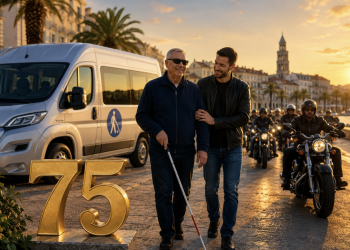 75 godina svjetla u tami: Županjska udruga slijepih Split slavi jubilej uz humanitarni koncert i defile motora