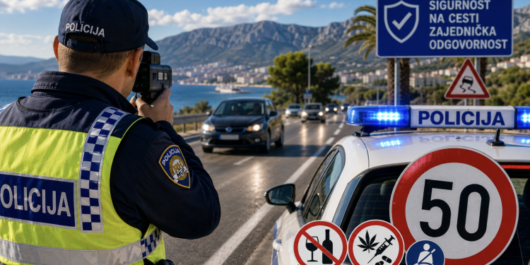 Pojačane kontrole prometa ovog vikenda u Splitsko-dalmatinskoj županiji: Policija cilja na vozače pod utjecajem alkohola i droga