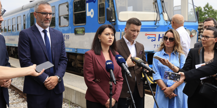 Tramišak obišla radove na pruzi Osijek – Koška: Željeznica je ključ razvoja i boljeg povezivanja Slavonije