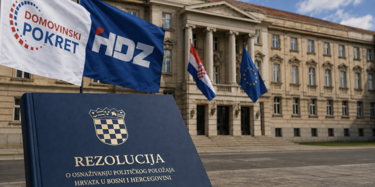 Domovinski pokret i HDZ postigli dogovor: U Sabor stiže zajednička Rezolucija o Hrvatima u BiH