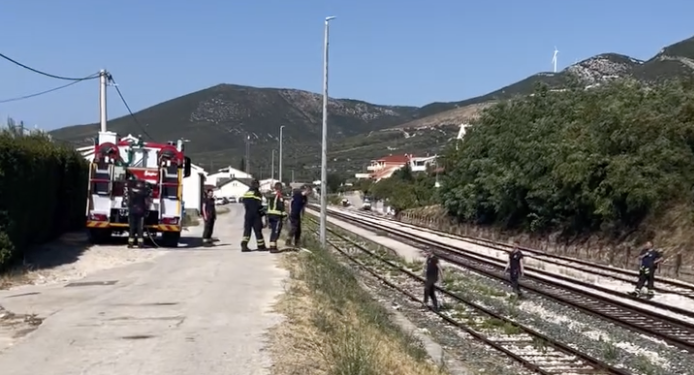 (VIDEO) Požar iznad željezničke stanice u Kaštel Starom: 20 vatrogasaca s tri društva brzo stalo na kraj vatrenoj stihiji