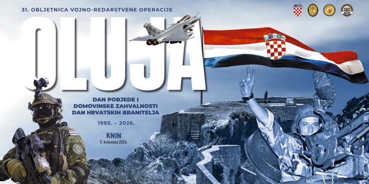 Ministar Medved uputio čestitku povodom Dana pobjede i domovinske zahvalnosti, Dana hrvatskih branitelja i 31. obljetnice VRO Oluja