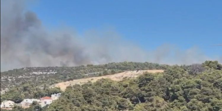 VIDEO Pokraj Primoštena izbio veliki požar, dignuta četiri kanadera