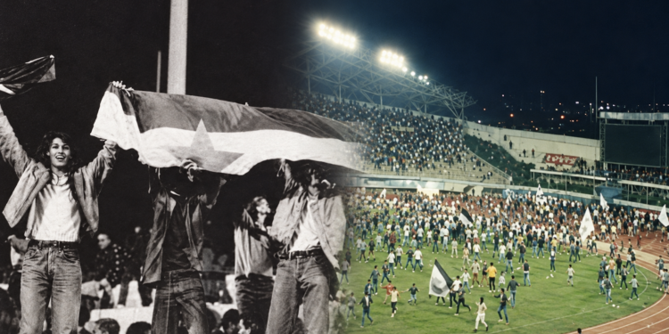 Dan koji nije završio posljednjim sučevim zviždukom: Torcida je 1990. na Poljudu zapalila jugoslavensku zastavu