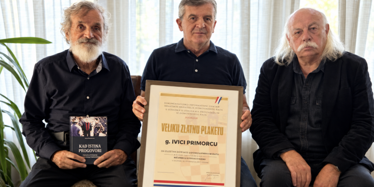 General Ivica Primorac osvojio Veliku zlatnu plaketu za knjigu o Domovinskom ratu