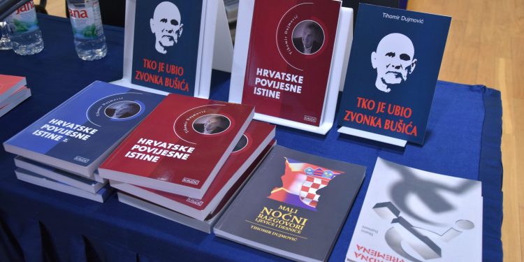 U lukšićkom dvorcu Vitturi predstavljena knjiga “Tko je ubio Zvonka Bušića” autora Tihomira Dujmovića