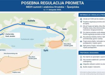 U utorak i srijedu Kaštelane čeka posebna regulacija prometa