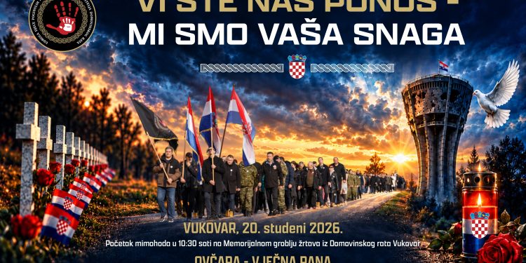 Vukovar se 20. studenoga prisjeća žrtava Ovčare: Održavaju se 19. mimohod i komemoracija