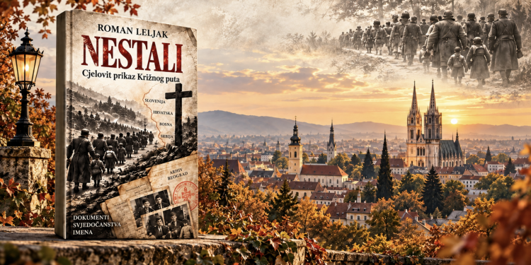 Roman Leljak u Zagrebu predstavlja knjigu “Nestali”: Cjelovit prikaz Križnog puta i sudbina žrtava poraća 1945.