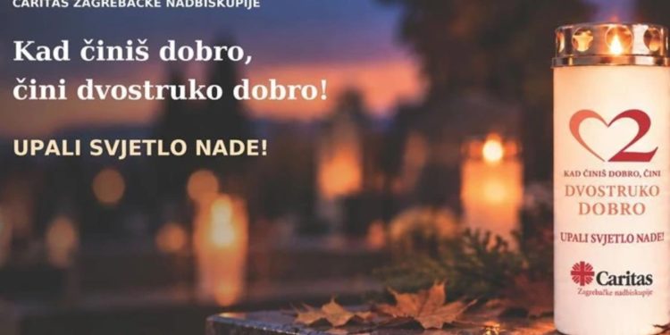 Caritas Zagrebačke nadbiskupije pokreće akciju “Kad činiš dobro, čini dvostruko dobro”