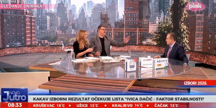 VIDEO Ivica Dačić i voditelj TV Pinka posvađali se i vrijeđali u eteru