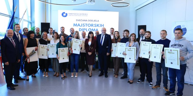 Uručene majstorske diplome u Osječko-baranjskoj županiji