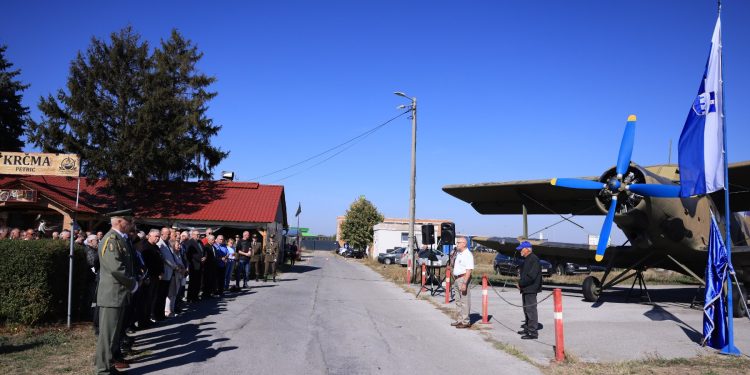 Obilježena 35. obljetnica Samostalnog zrakoplovnog voda Osijek